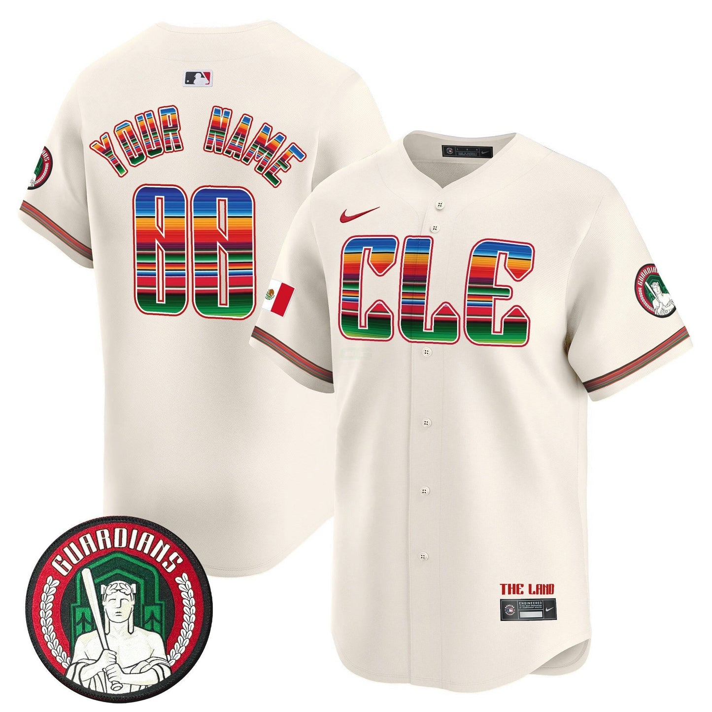 Camisa MLB Cleveland Mexico Vapor Premier Limited Jersey