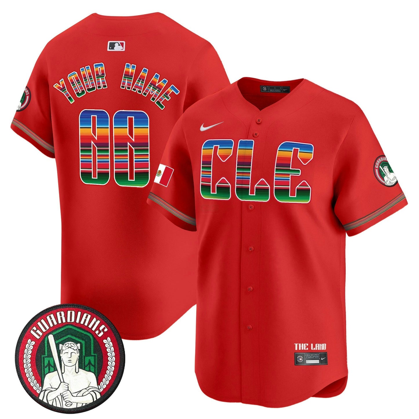 Camisa MLB Cleveland Mexico Vapor Premier Limited Jersey