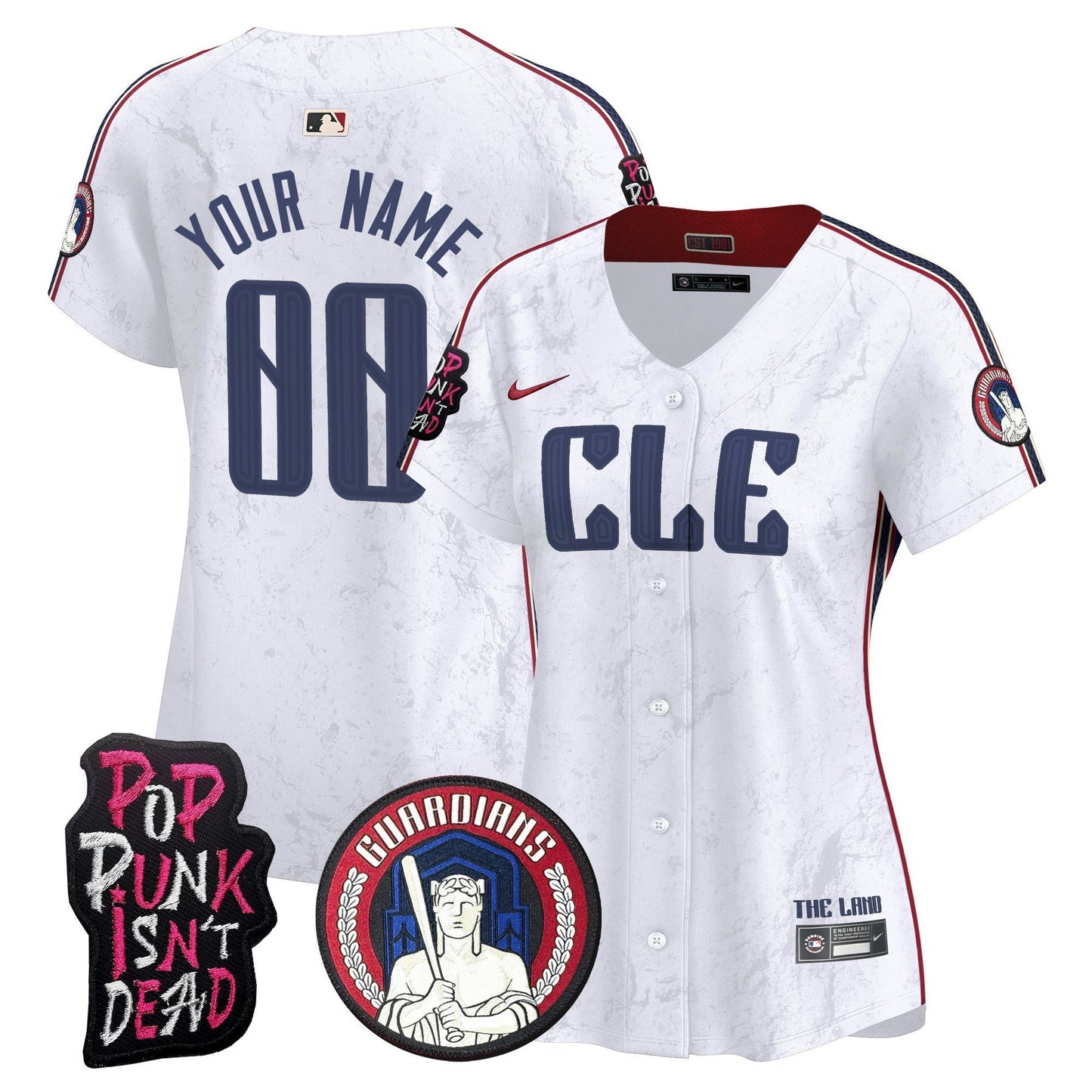Camisa MLB Cleveland MGK Patch Vapor Premier Limited Jersey