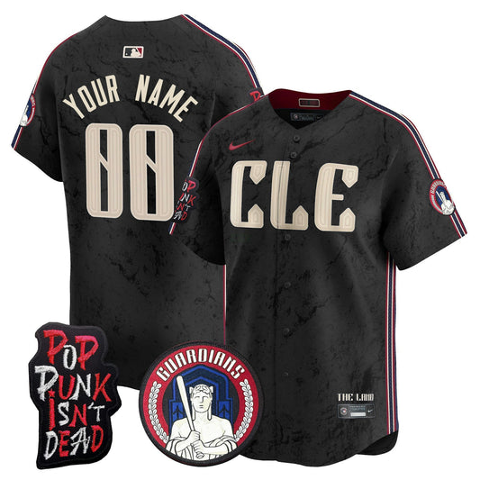 Camisa MLB Cleveland MGK Patch Vapor Premier Limited Jersey