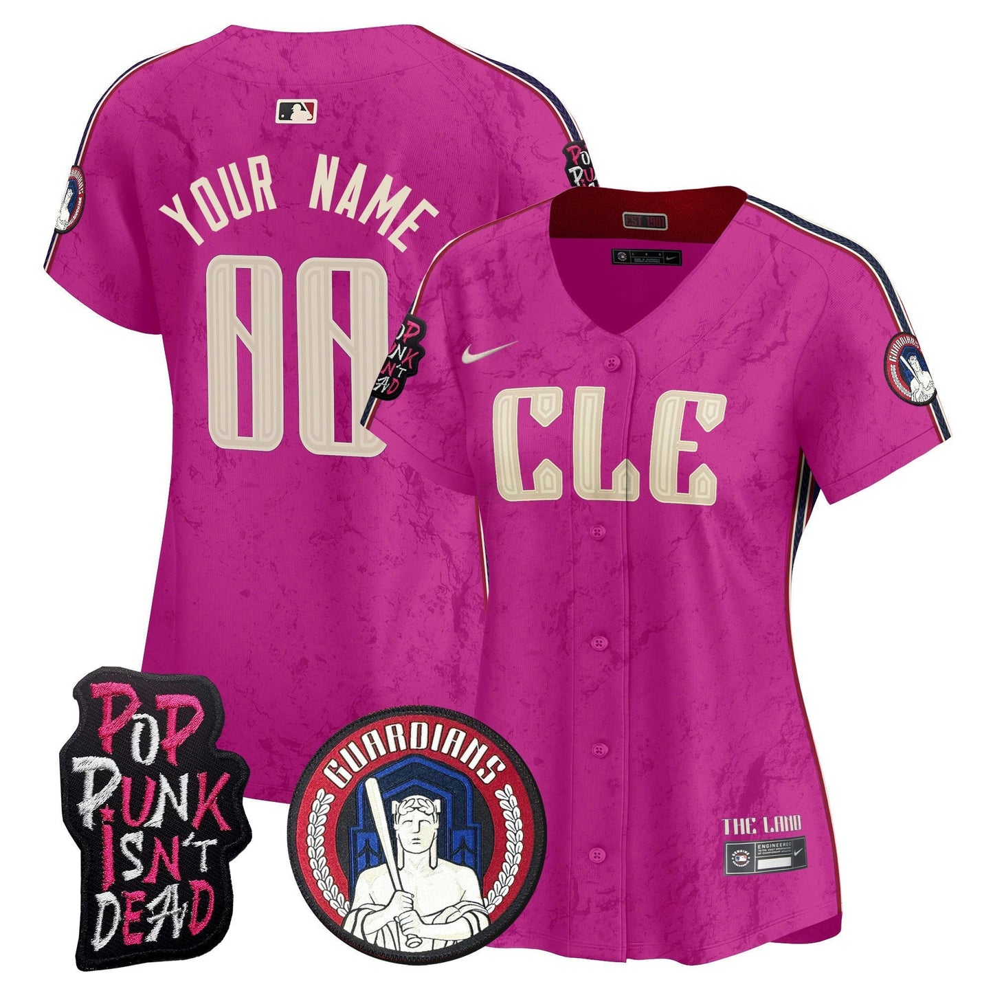 Camisa MLB Cleveland MGK Patch Vapor Premier Limited Jersey