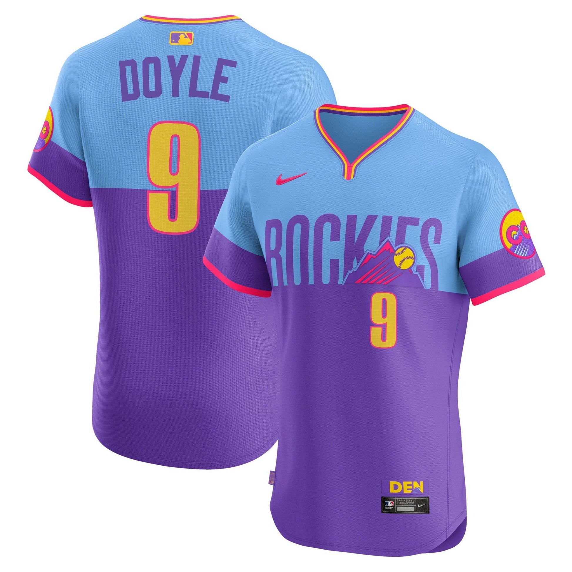 Camisa MLB Colorado 2025 City Connect Vapor Premier Elite Jersey – Stitched