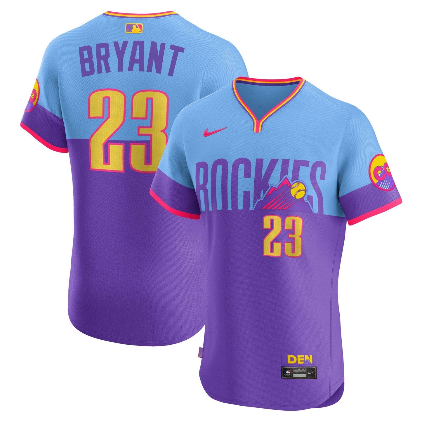 Camisa MLB Colorado 2025 City Connect Vapor Premier Elite Jersey – Stitched