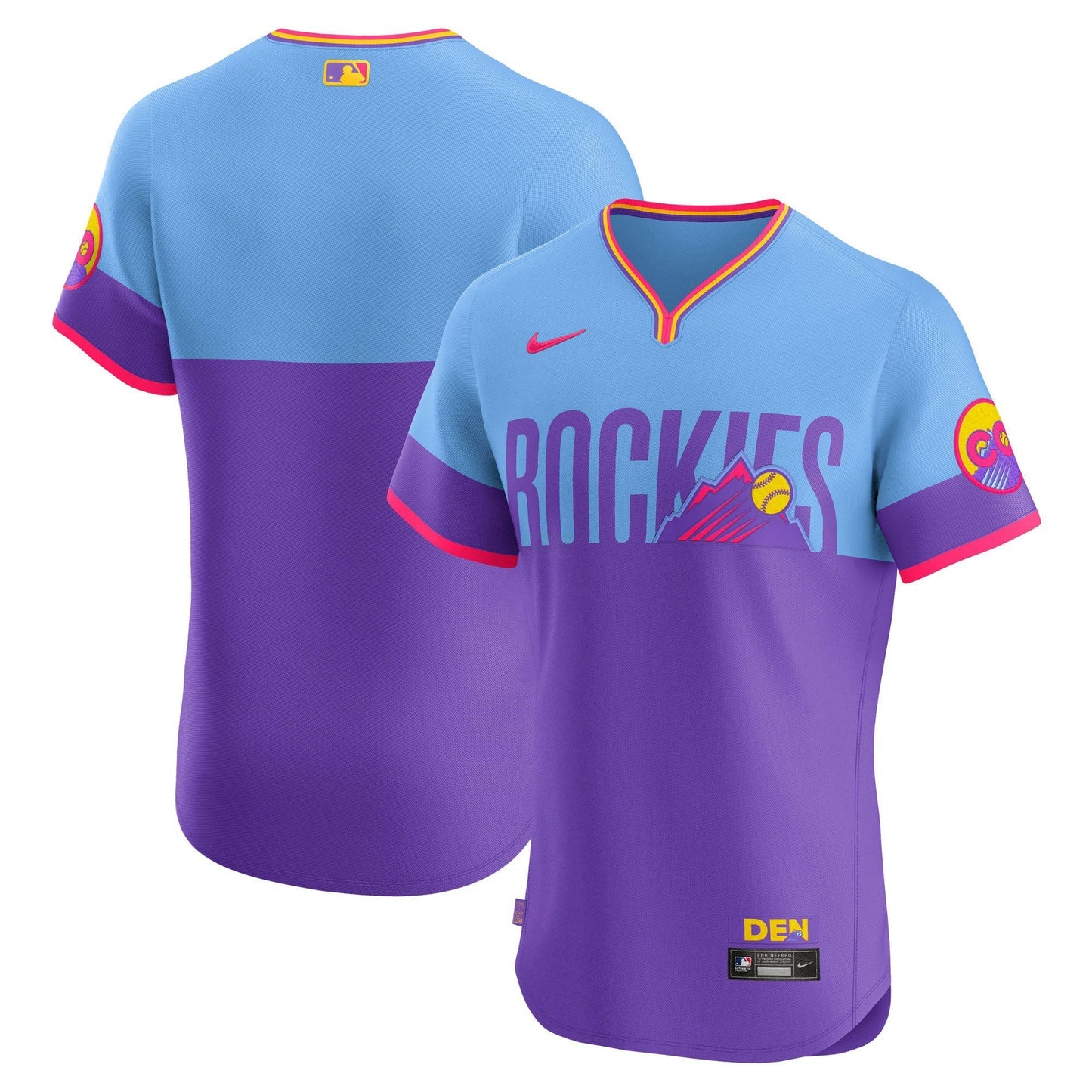 Camisa MLB Colorado 2025 City Connect Vapor Premier Elite Jersey – Stitched