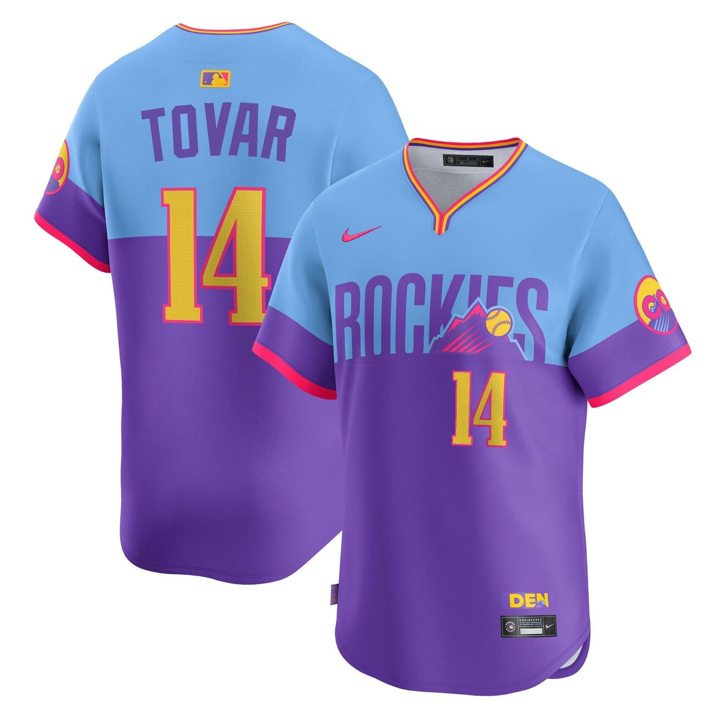 Camisa MLB Colorado 2025 City Connect Vapor Premier Limited Jersey – Stitched