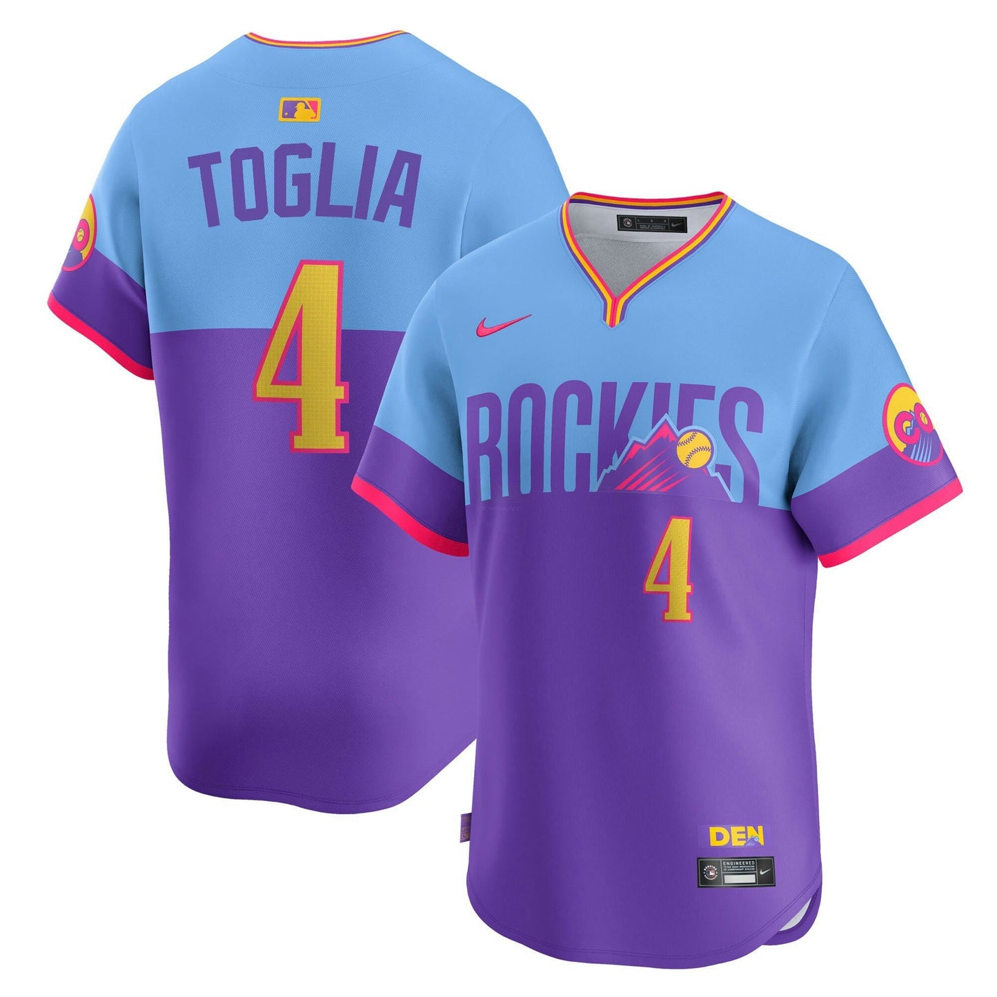 Camisa MLB Colorado 2025 City Connect Vapor Premier Limited Jersey – Stitched
