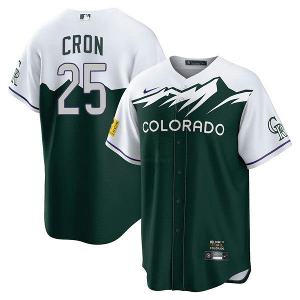 Camisa MLB Colorado Cool Base City Connect Player Jersey – Stitched
