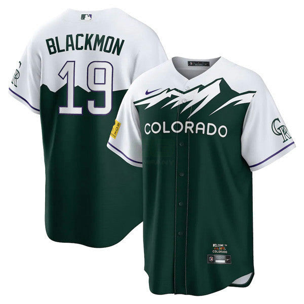 Camisa MLB Colorado Cool Base City Connect Player Jersey – Stitched