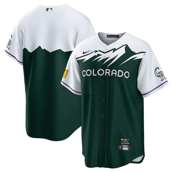 Camisa MLB Colorado Cool Base City Connect Player Jersey – Stitched