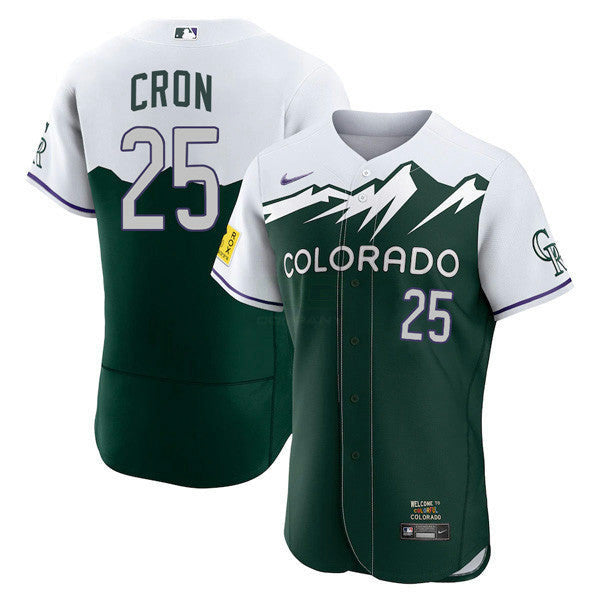 Camisa MLB Colorado Flex Base City Connect Player Jersey – Stitched
