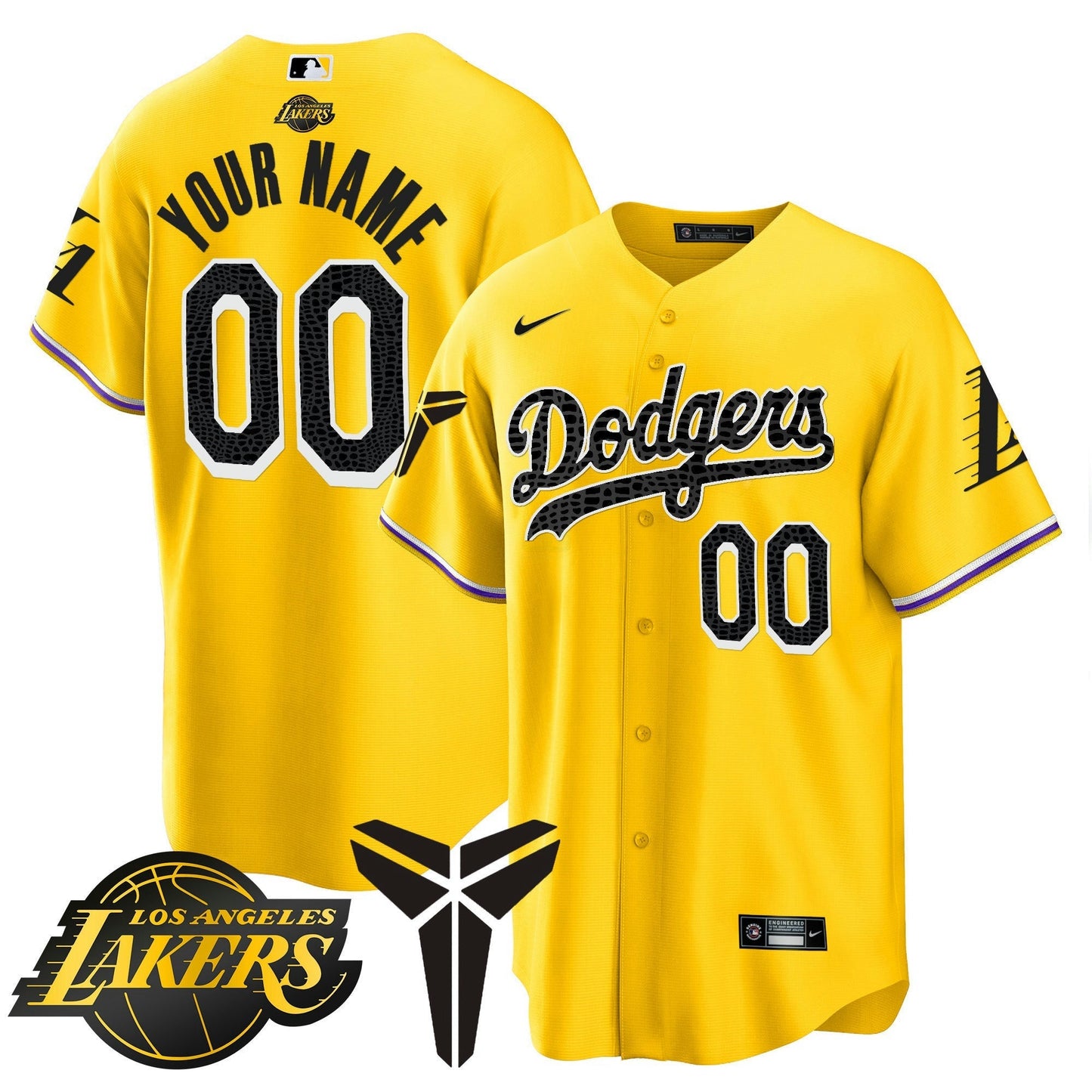 Camisa MLB Cool Base Mamba Jersey V2