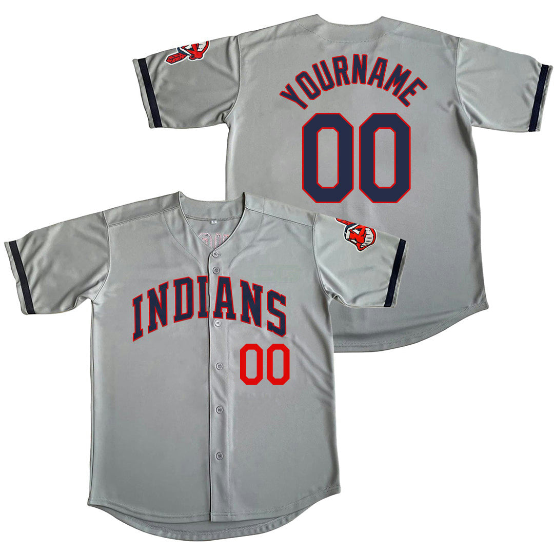 Camisa MLB Custom Indians Jersey (ships 3-6 weeks)