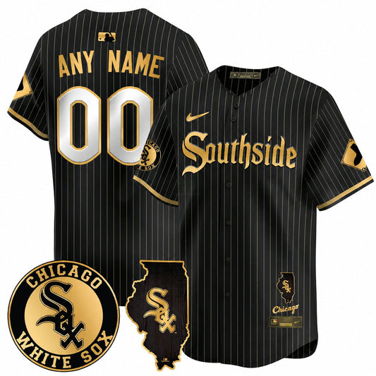 Camisa MLB Chicago White Sox Custom Men’s Chicago 2024 City Connect Vaper Premier Limited Jersey