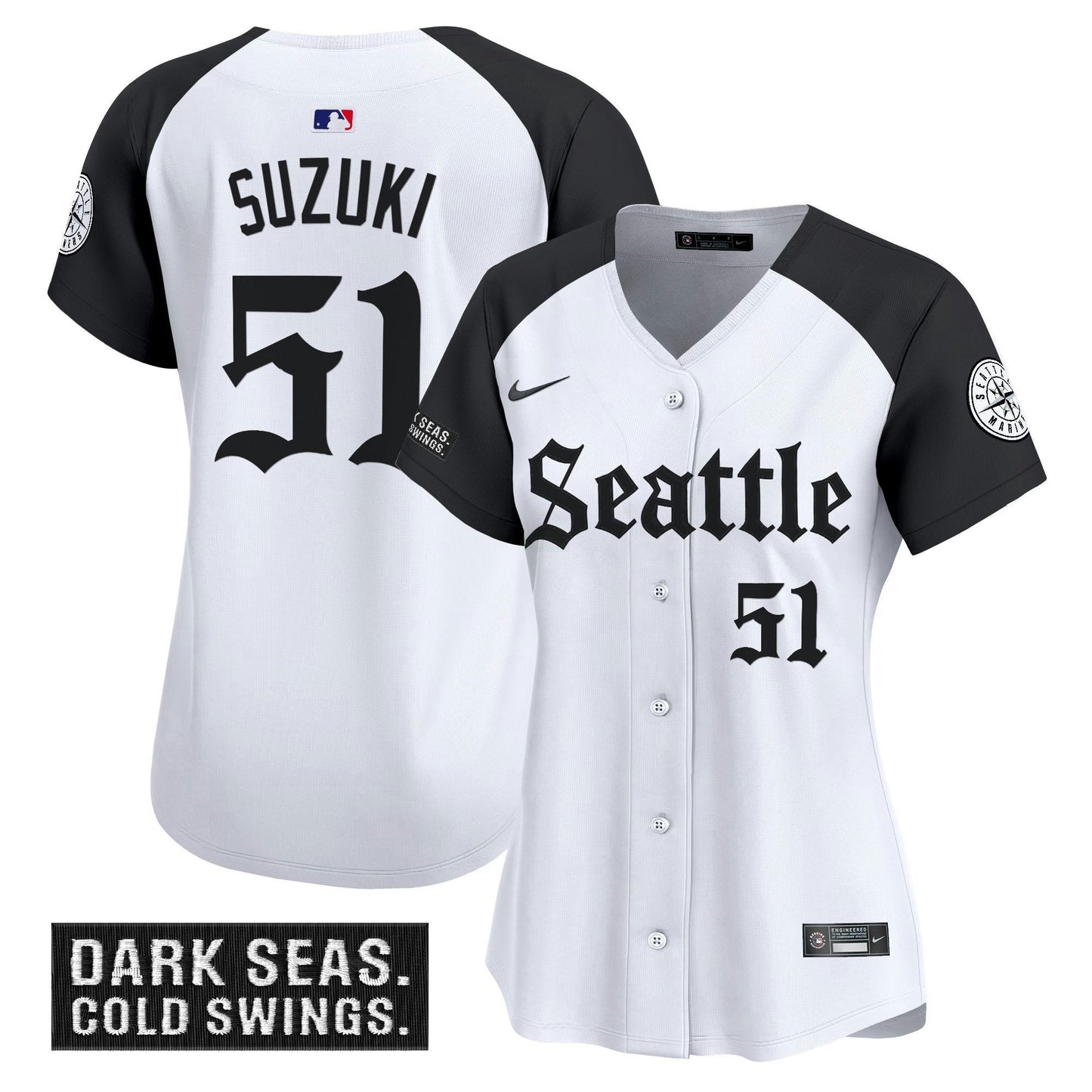 Camisa MLB Seattle Mariners ‘Deep Sea Gothic Edition’ Limited Jersey