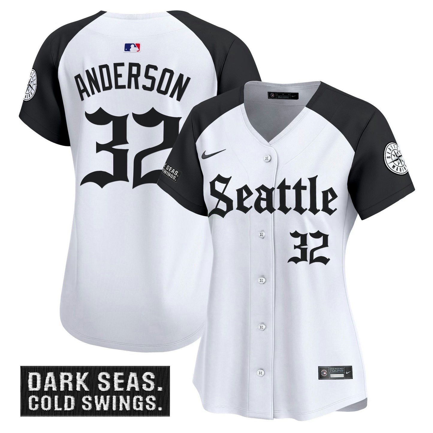 Camisa MLB Seattle Mariners ‘Deep Sea Gothic Edition’ Limited Jersey