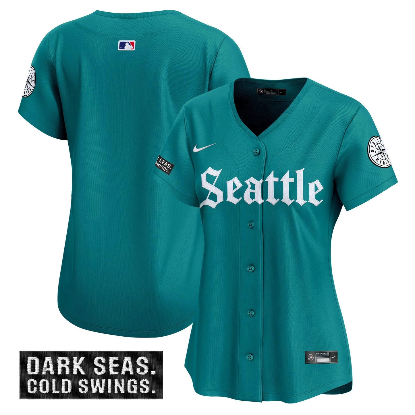 Camisa MLB Seattle Mariners ‘Deep Sea Gothic Edition’ Limited Jersey