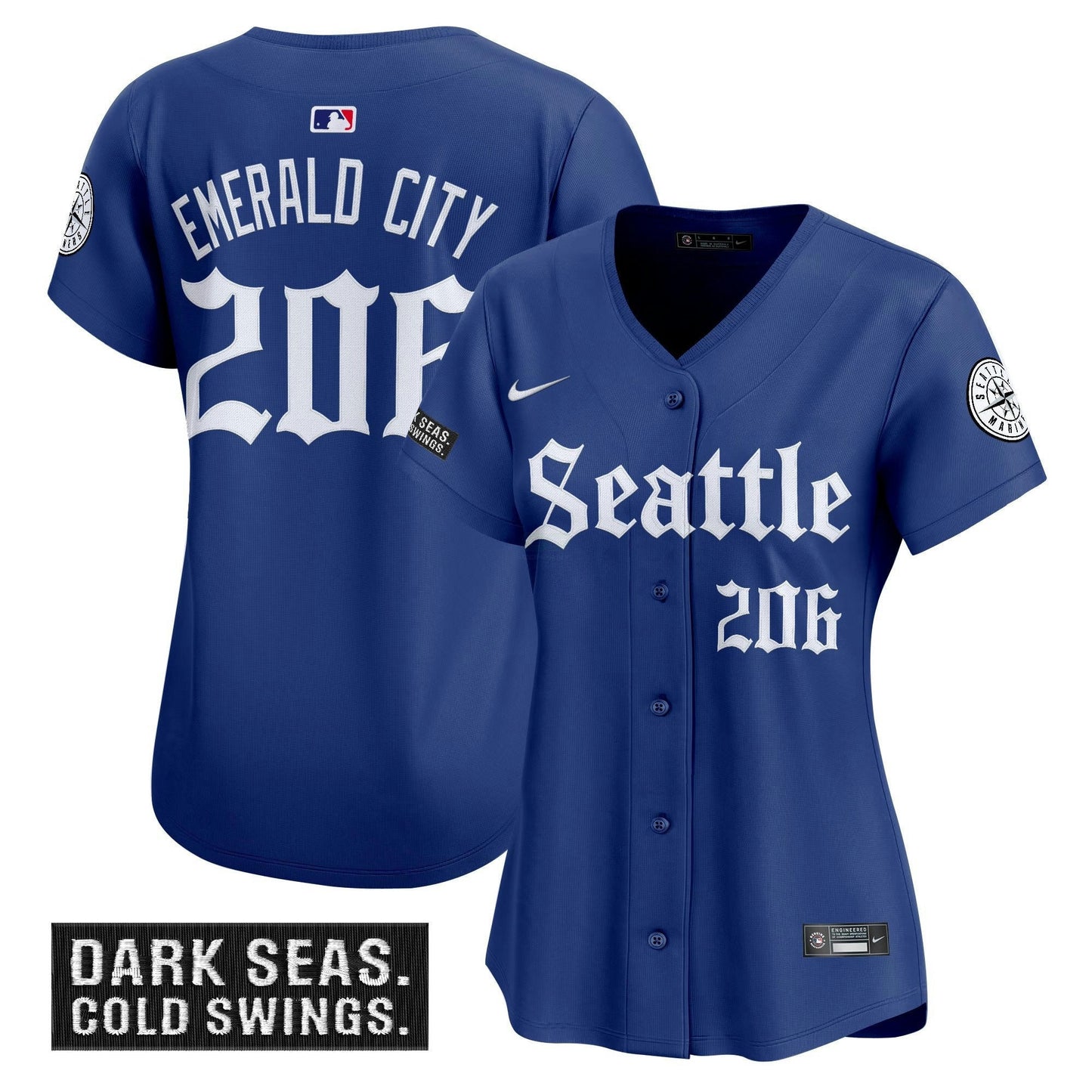 Camisa MLB Seattle Mariners ‘Deep Sea Gothic Edition’ Limited Jersey