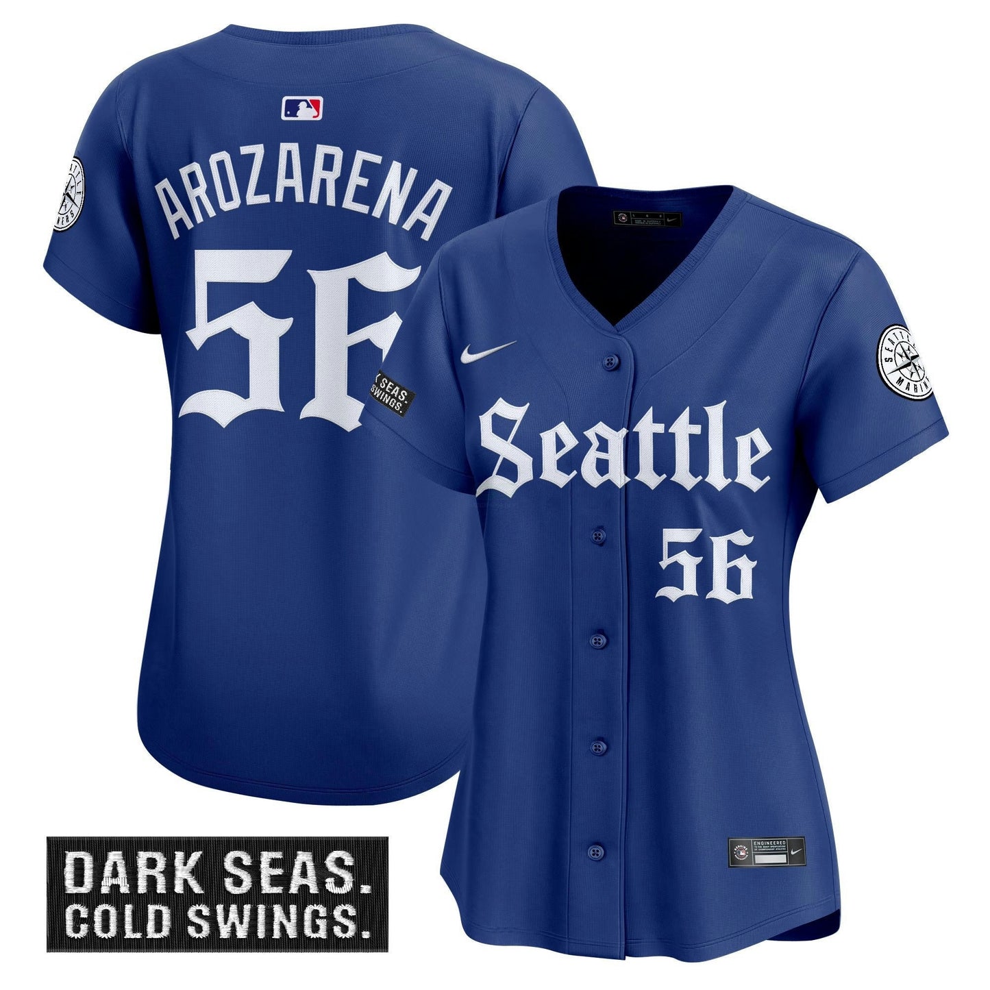 Camisa MLB Seattle Mariners ‘Deep Sea Gothic Edition’ Limited Jersey