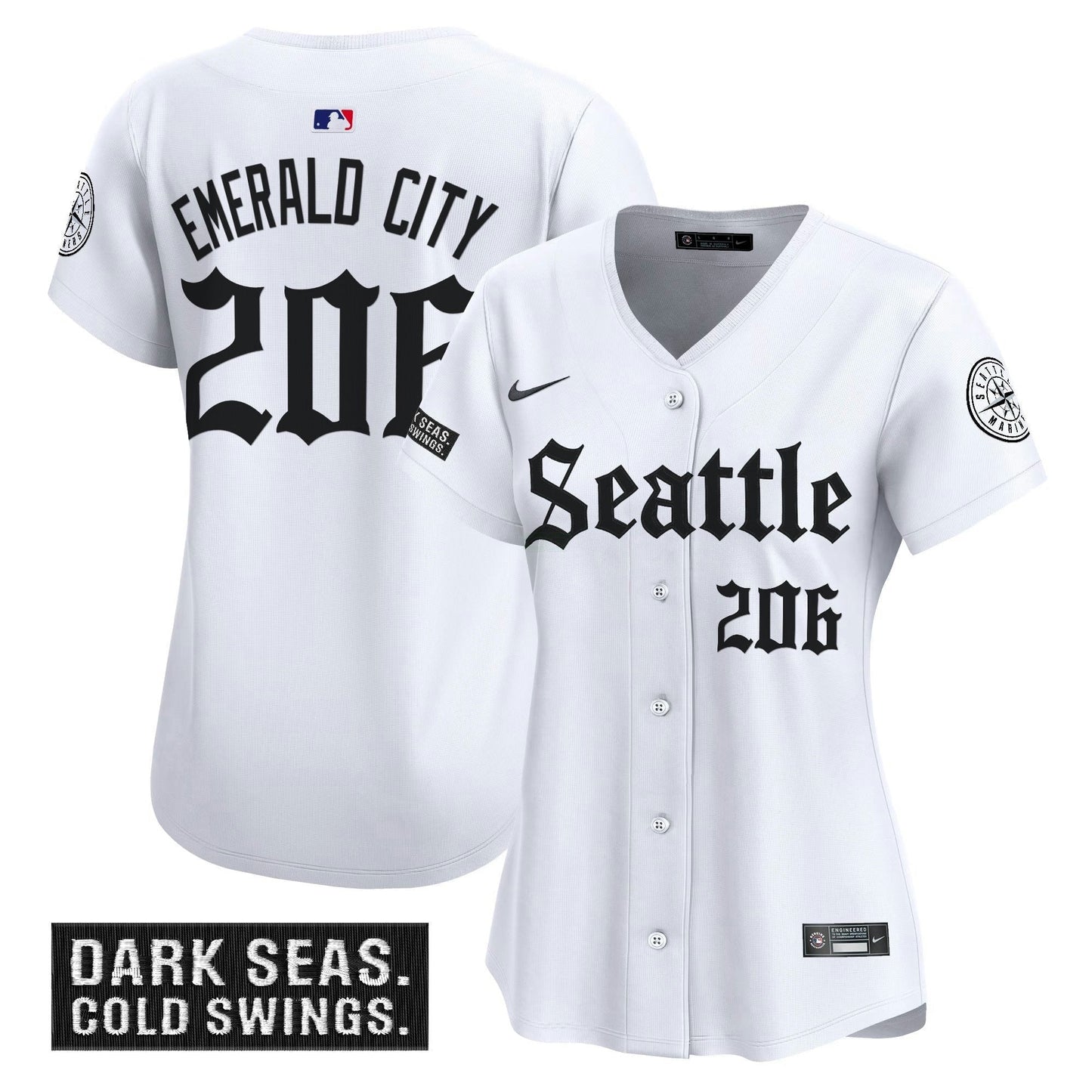 Camisa MLB Seattle Mariners ‘Deep Sea Gothic Edition’ Limited Jersey