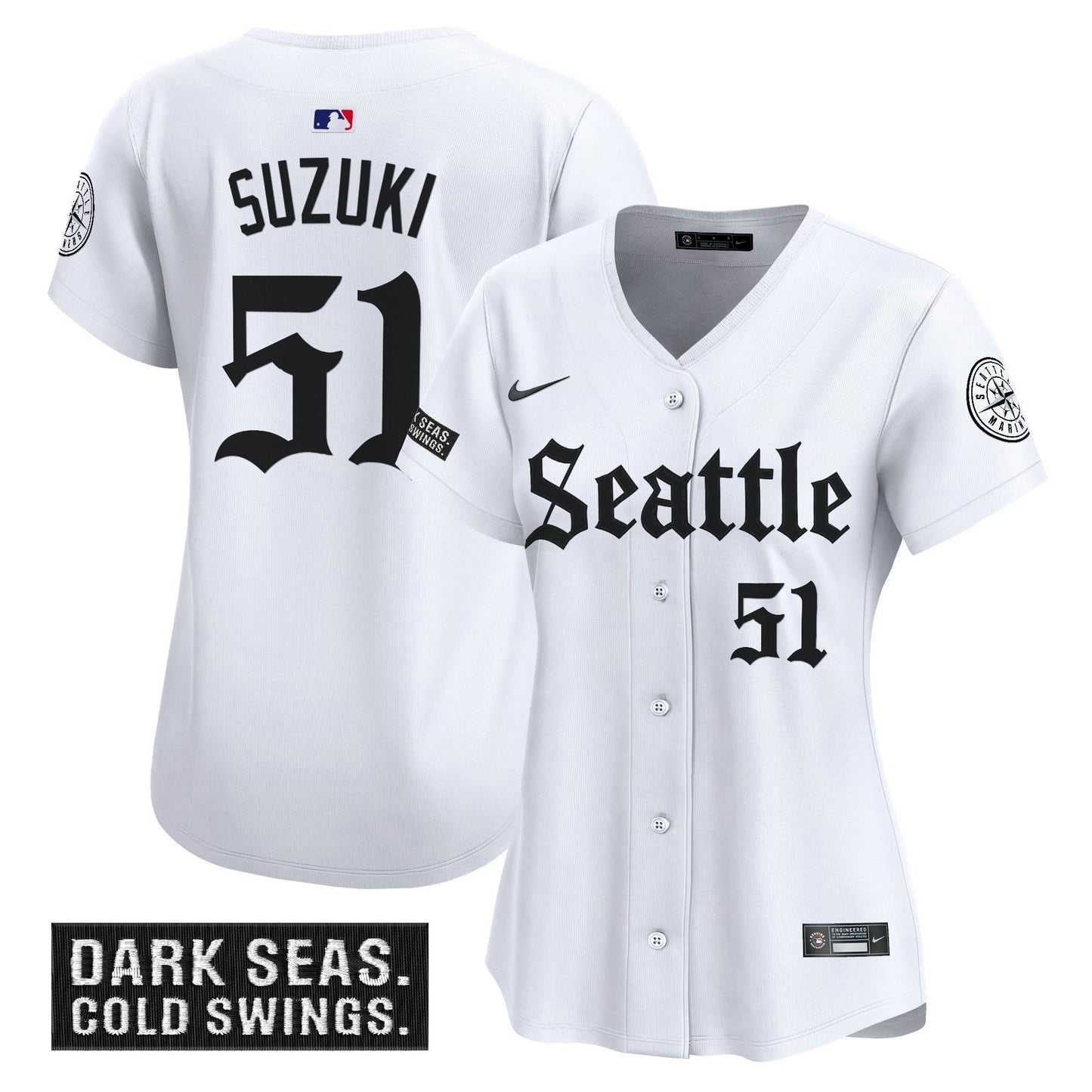 Camisa MLB Seattle Mariners ‘Deep Sea Gothic Edition’ Limited Jersey
