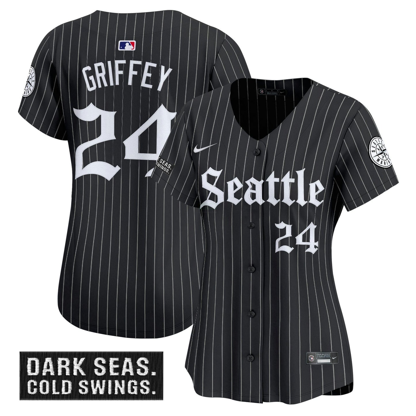 Camisa MLB Seattle Mariners ‘Deep Sea Gothic Edition’ Limited Jersey