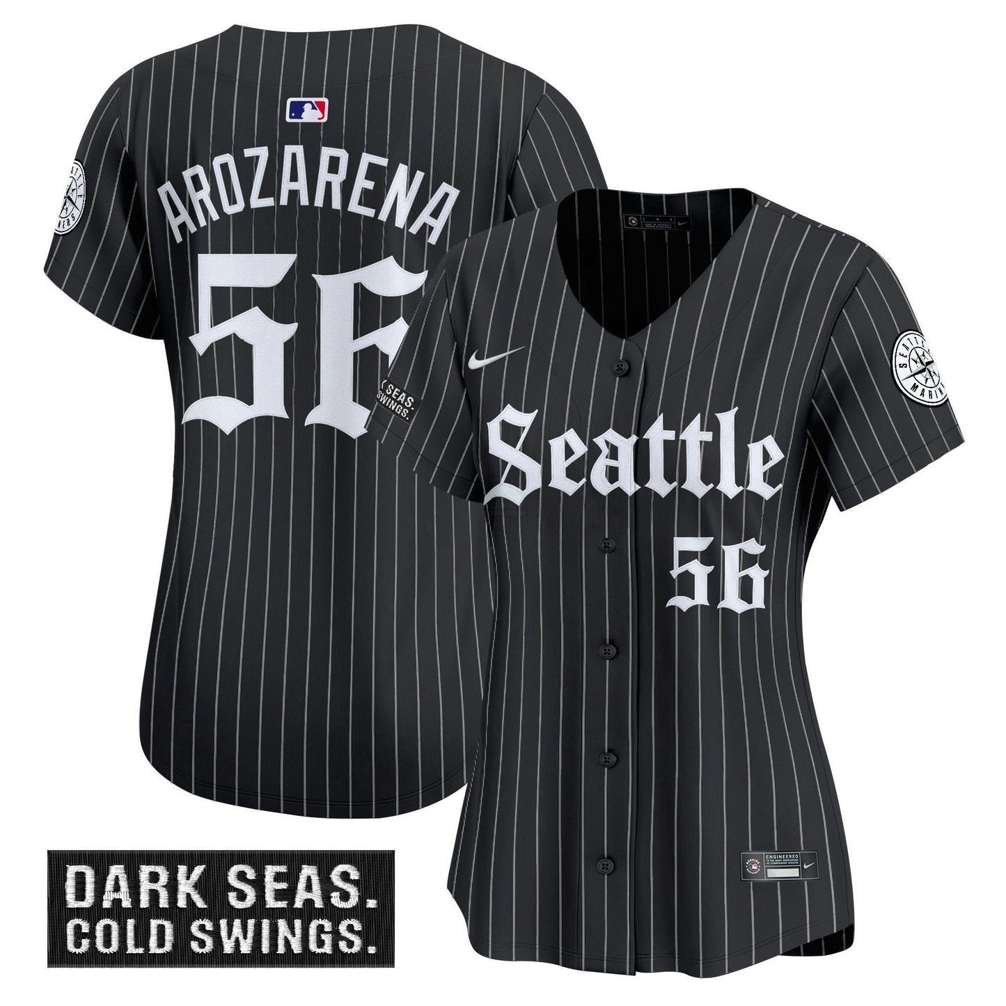 Camisa MLB Seattle Mariners ‘Deep Sea Gothic Edition’ Limited Jersey