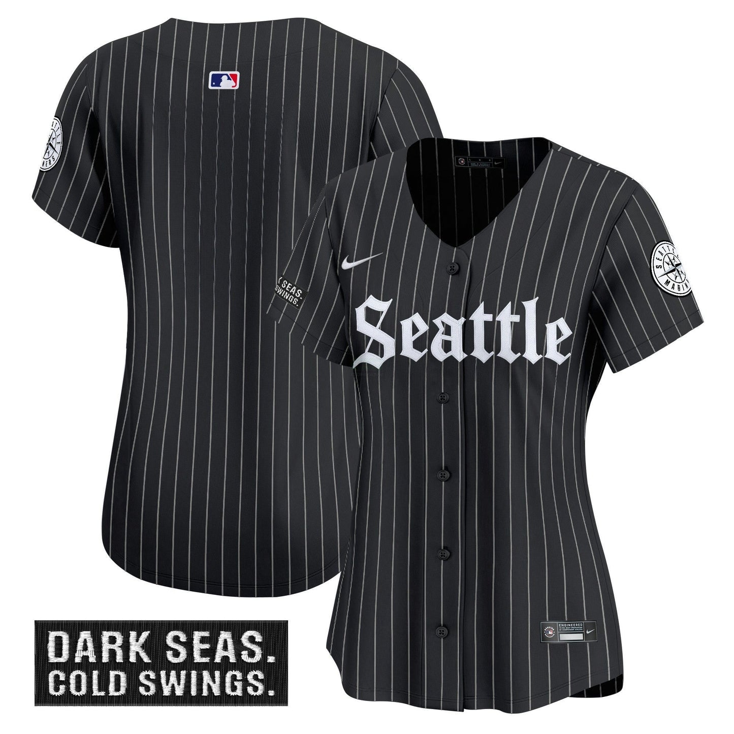 Camisa MLB Seattle Mariners ‘Deep Sea Gothic Edition’ Limited Jersey