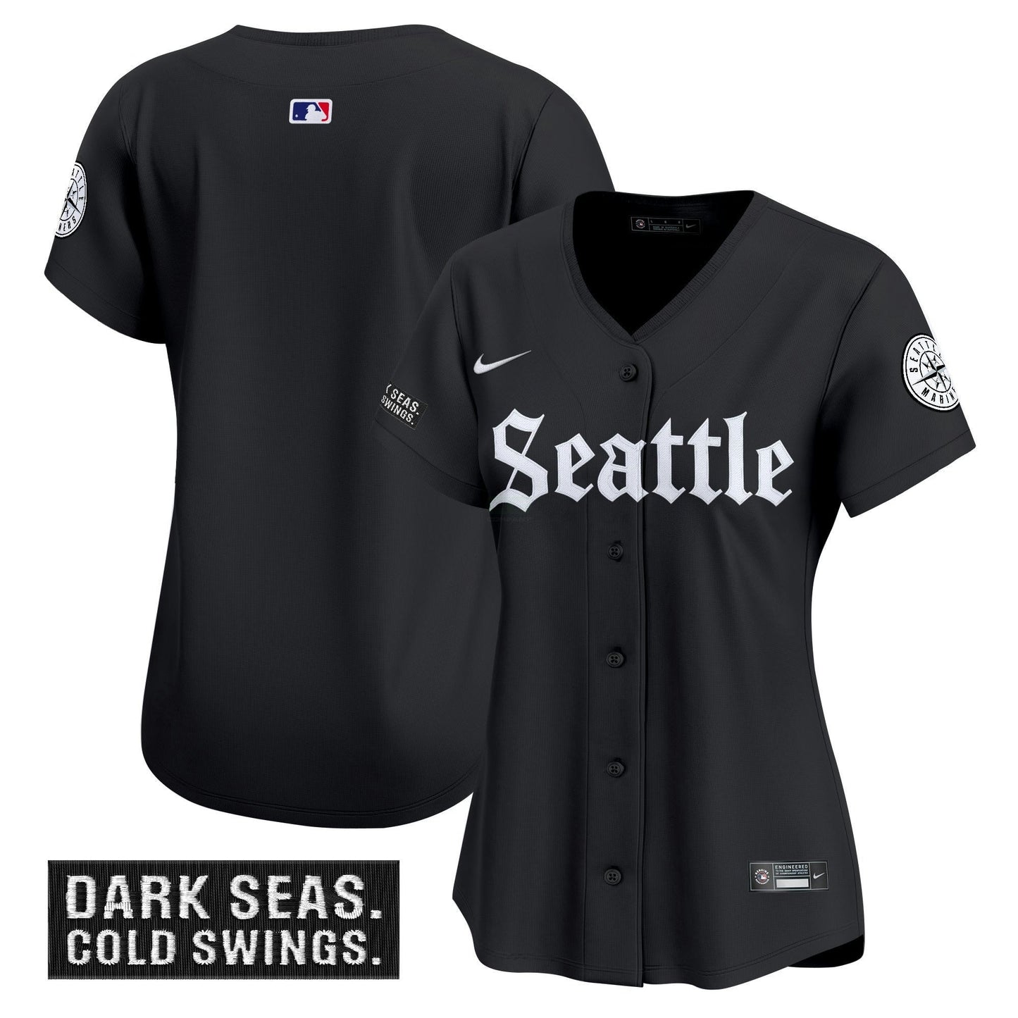 Camisa MLB Seattle Mariners ‘Deep Sea Gothic Edition’ Limited Jersey