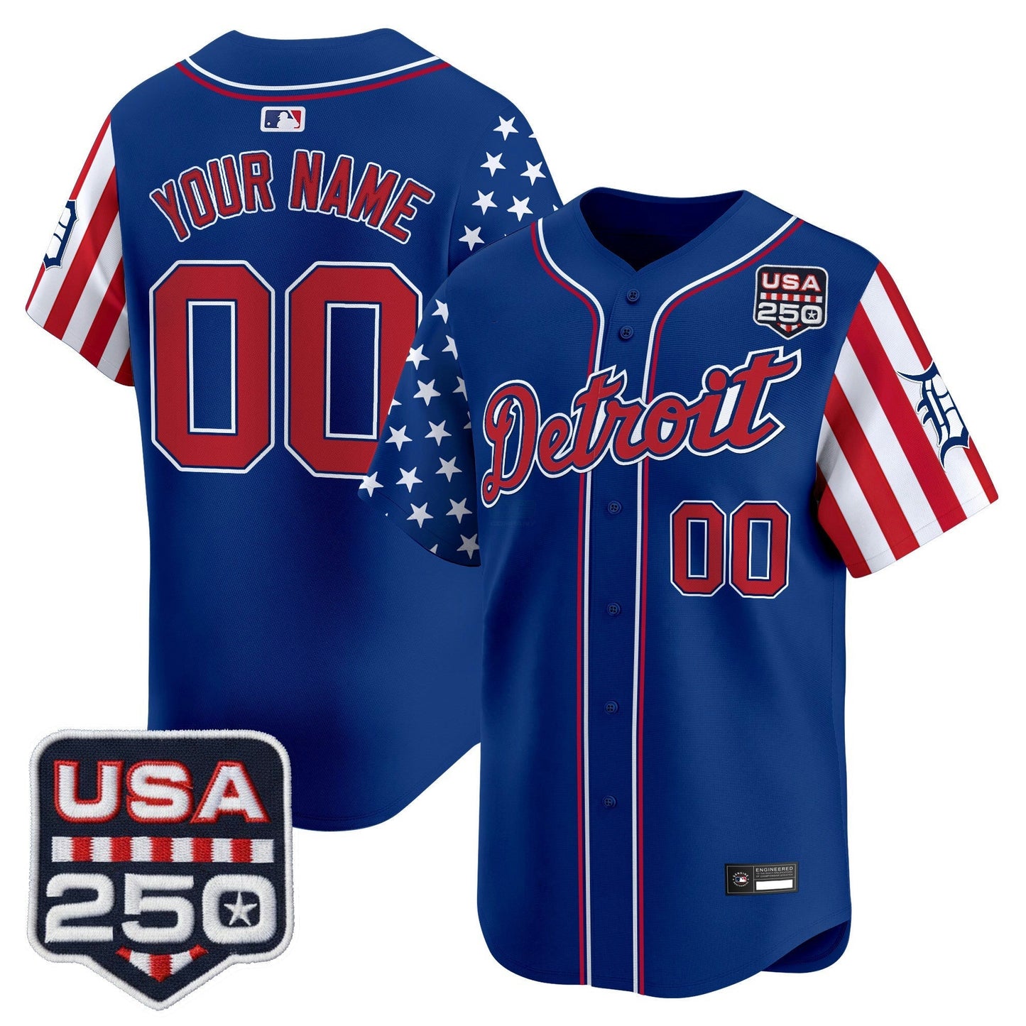 Camisa MLB Detroit “America250 Edition” Vapor Premier Limited Jersey