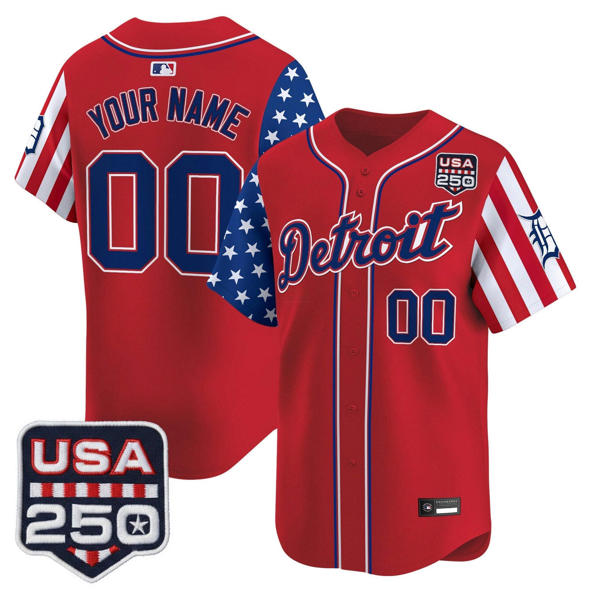 Camisa MLB Detroit “America250 Edition” Vapor Premier Limited Jersey