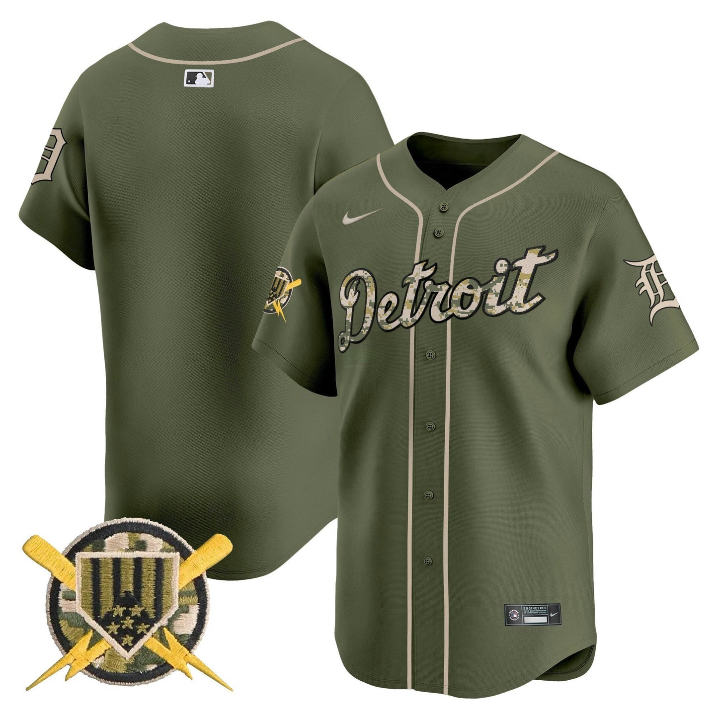 Camisa MLB Detroit Armed Forces Day Vapor Premier Limited Jersey