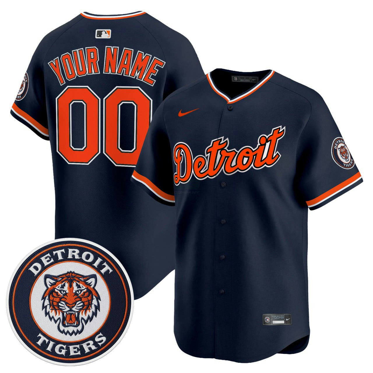 Camisa MLB Detroit Jersey