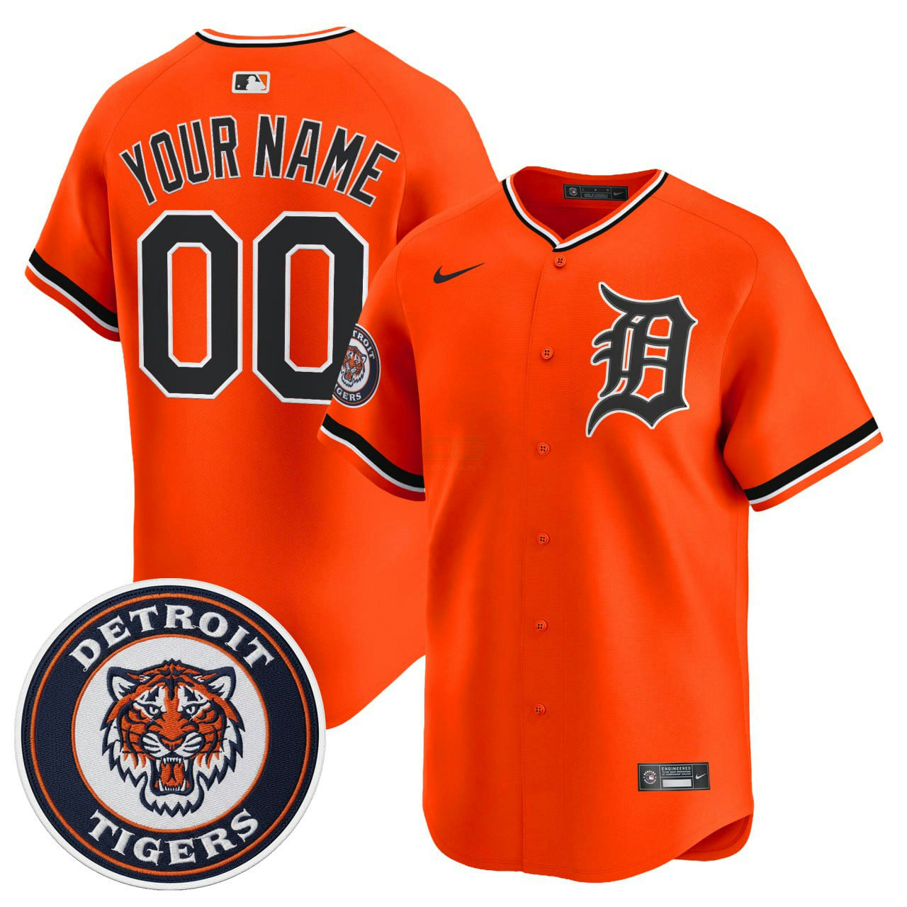 Camisa MLB Detroit Jersey