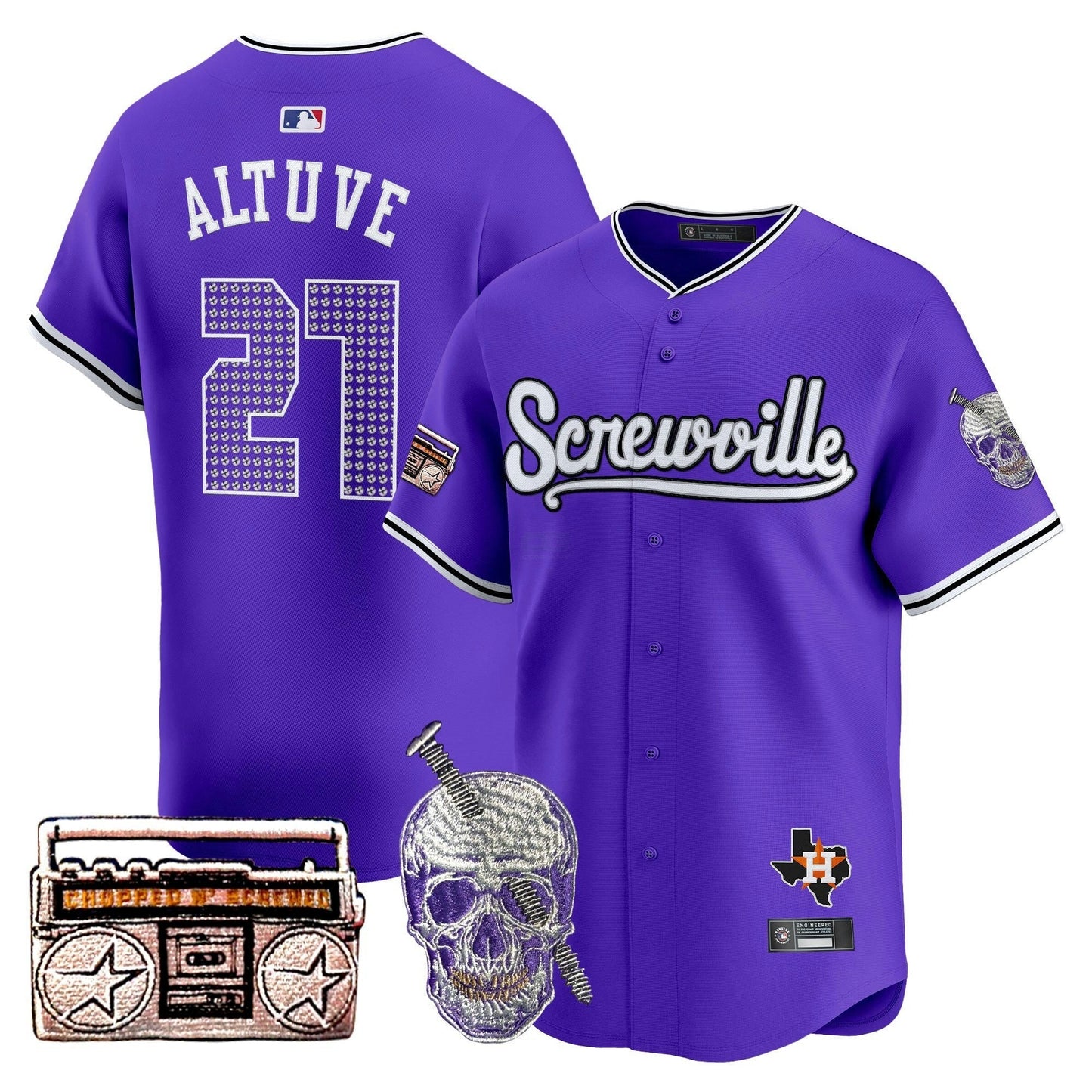 Camisa MLB DJ Screw 2025 Vapor Premier Limited Jersey