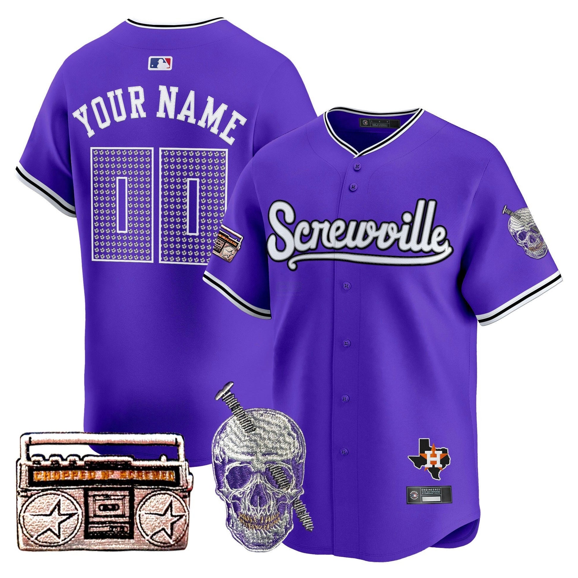 Camisa MLB DJ Screw 2025 Vapor Premier Limited Jersey - Custom