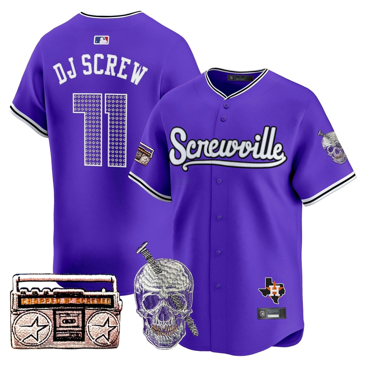 Camisa MLB DJ Screw 2025 Vapor Premier Limited Jersey