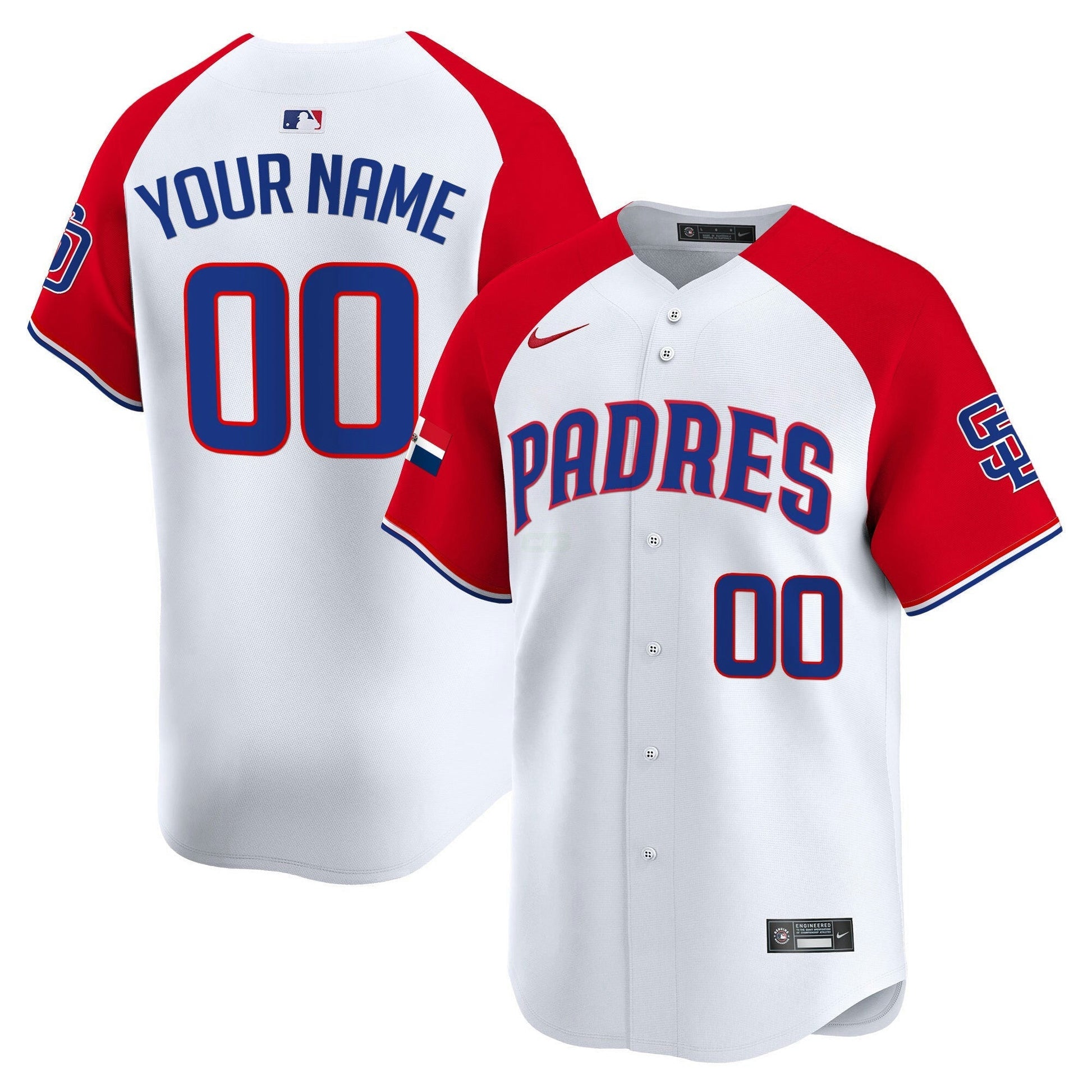 Camisa MLB Dominican Republic Vapor Premier Limited Jersey