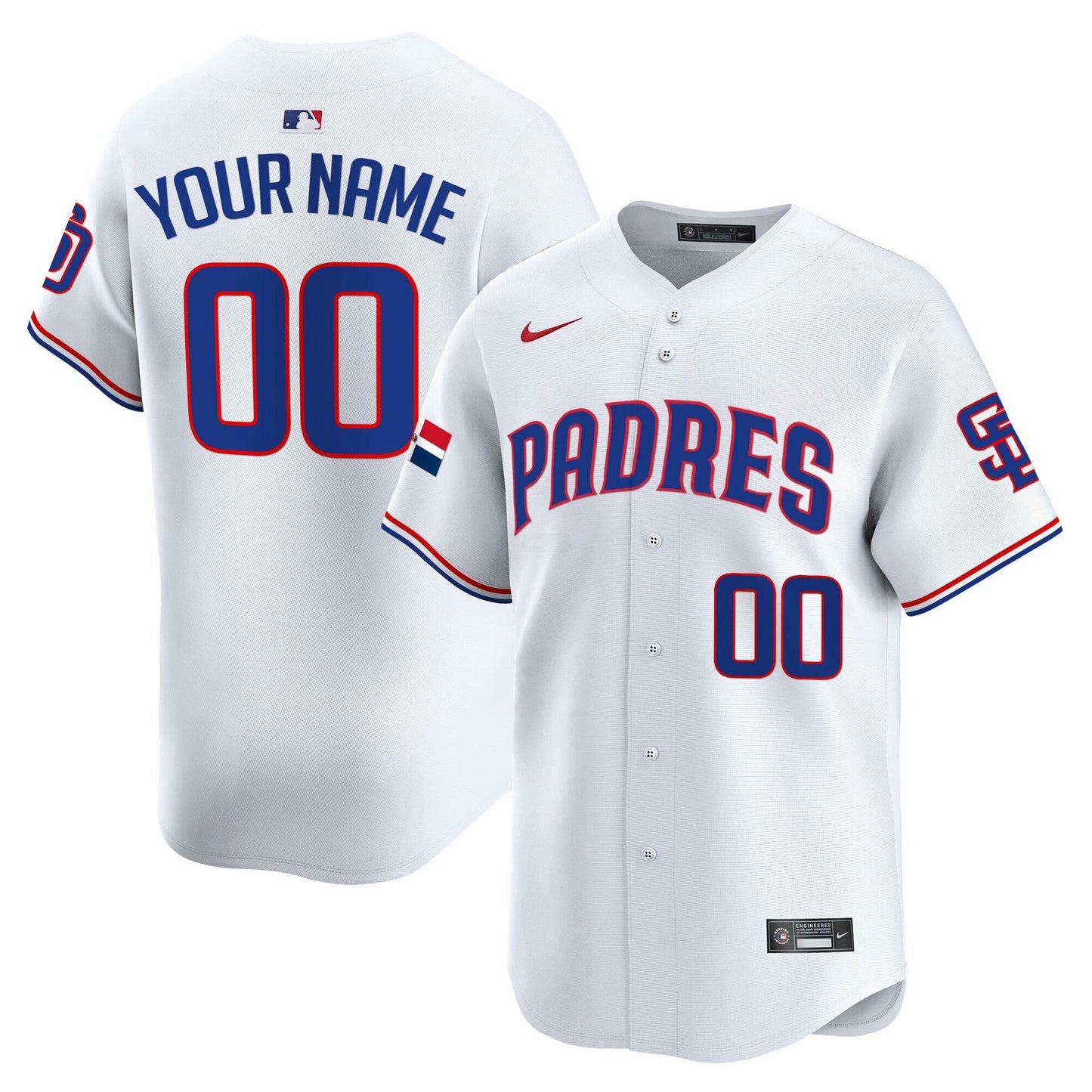 Camisa MLB Dominican Republic Vapor Premier Limited Jersey
