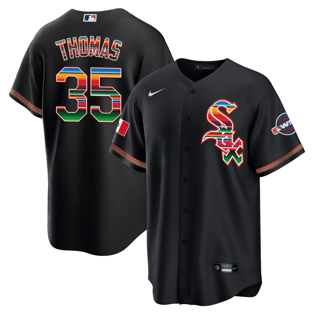 Camisa MLB Frank Thomas Chicago Hispanic Heritage Night Jersey - Frank Thomas