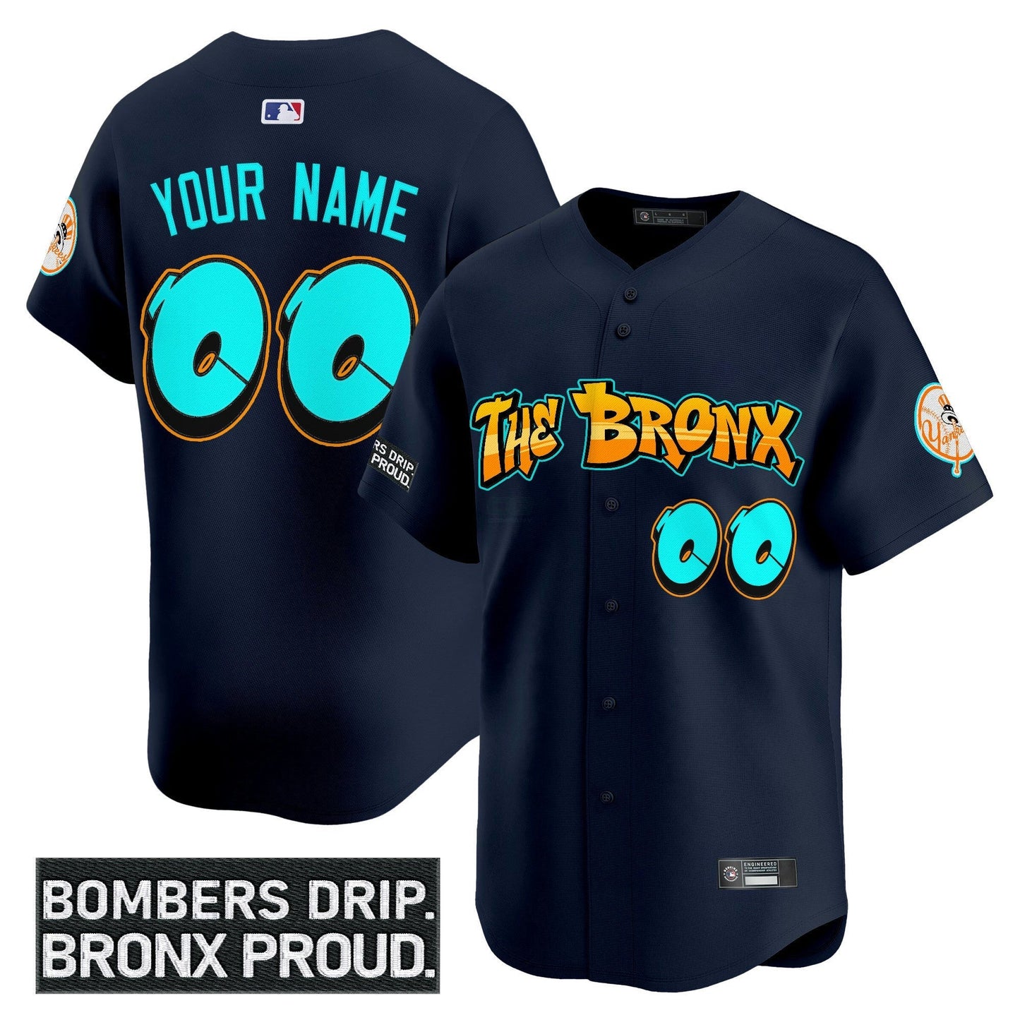 Camisa MLB ‘Graffiti Bronx Bombers Edition’ Vapor Premier Limited Jersey