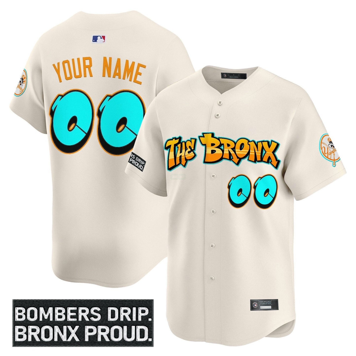 Camisa MLB ‘Graffiti Bronx Bombers Edition’ Vapor Premier Limited Jersey