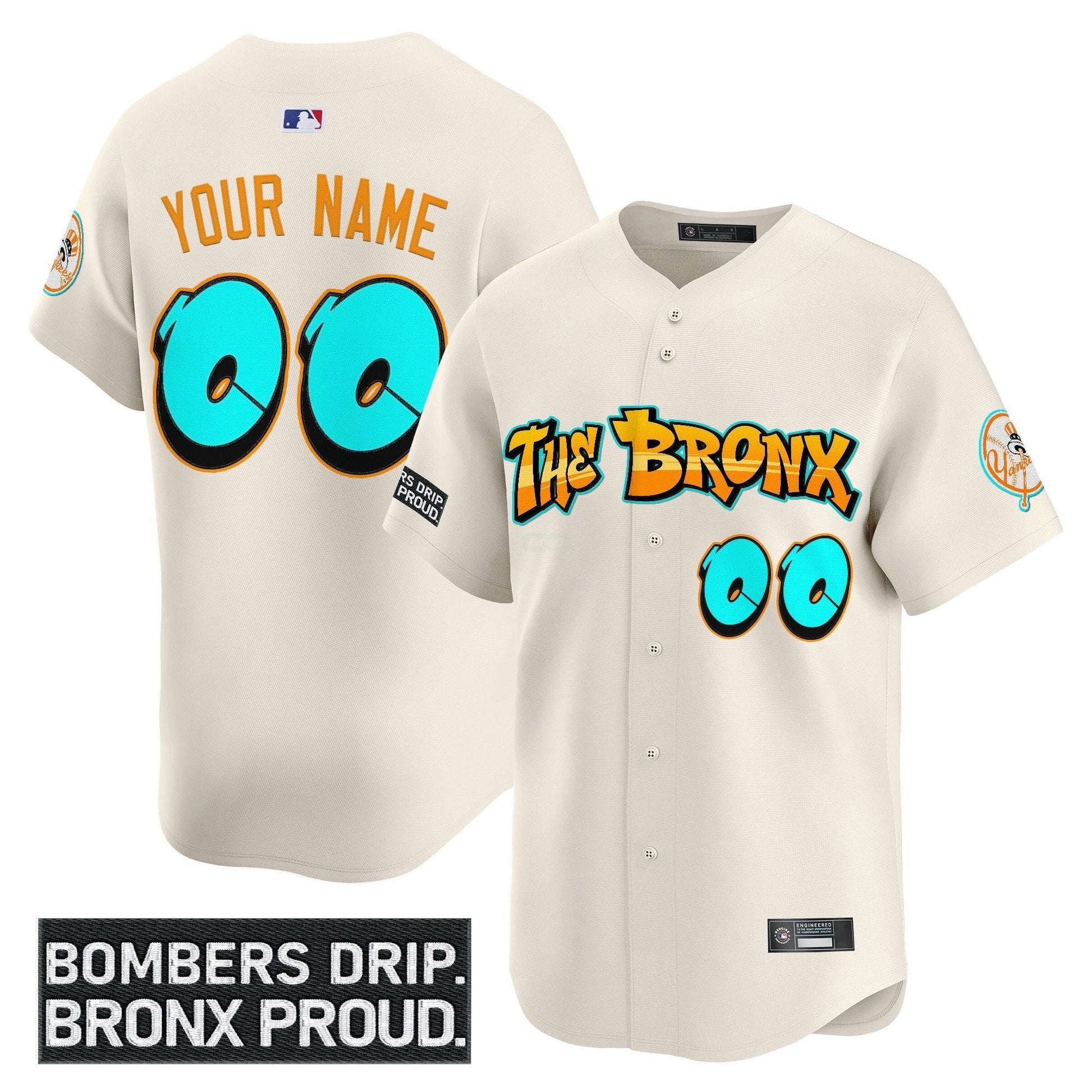 Camisa MLB ‘Graffiti Bronx Bombers Edition’ Vapor Premier Limited Jersey
