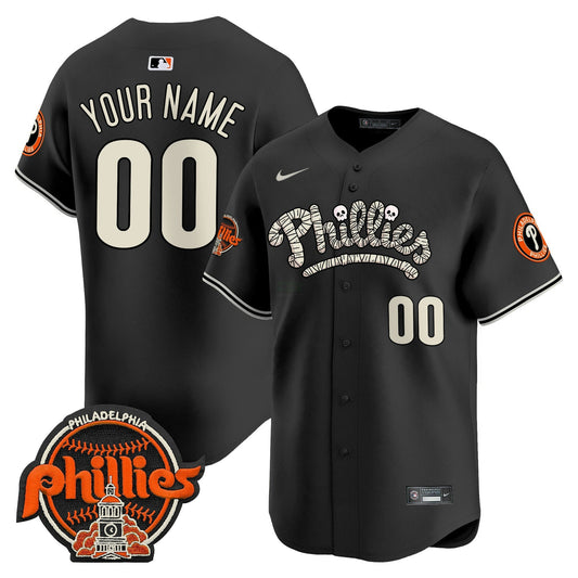 Camisa MLB Philadelphia Phillies Halloween Vapor Premier Limited Jersey