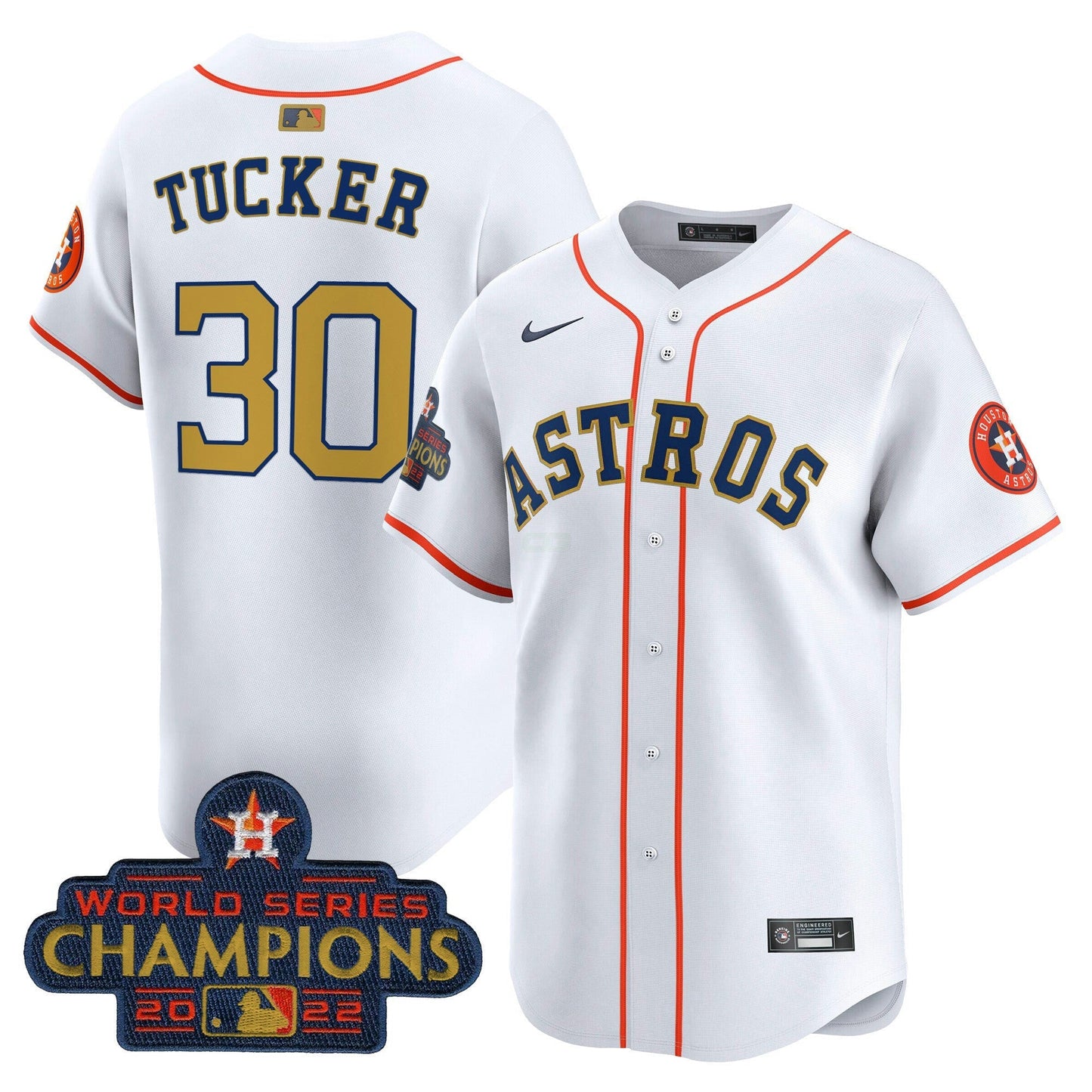 Camisa MLB Houston 2022 World Series Champions Vapor Premier Limited Jersey