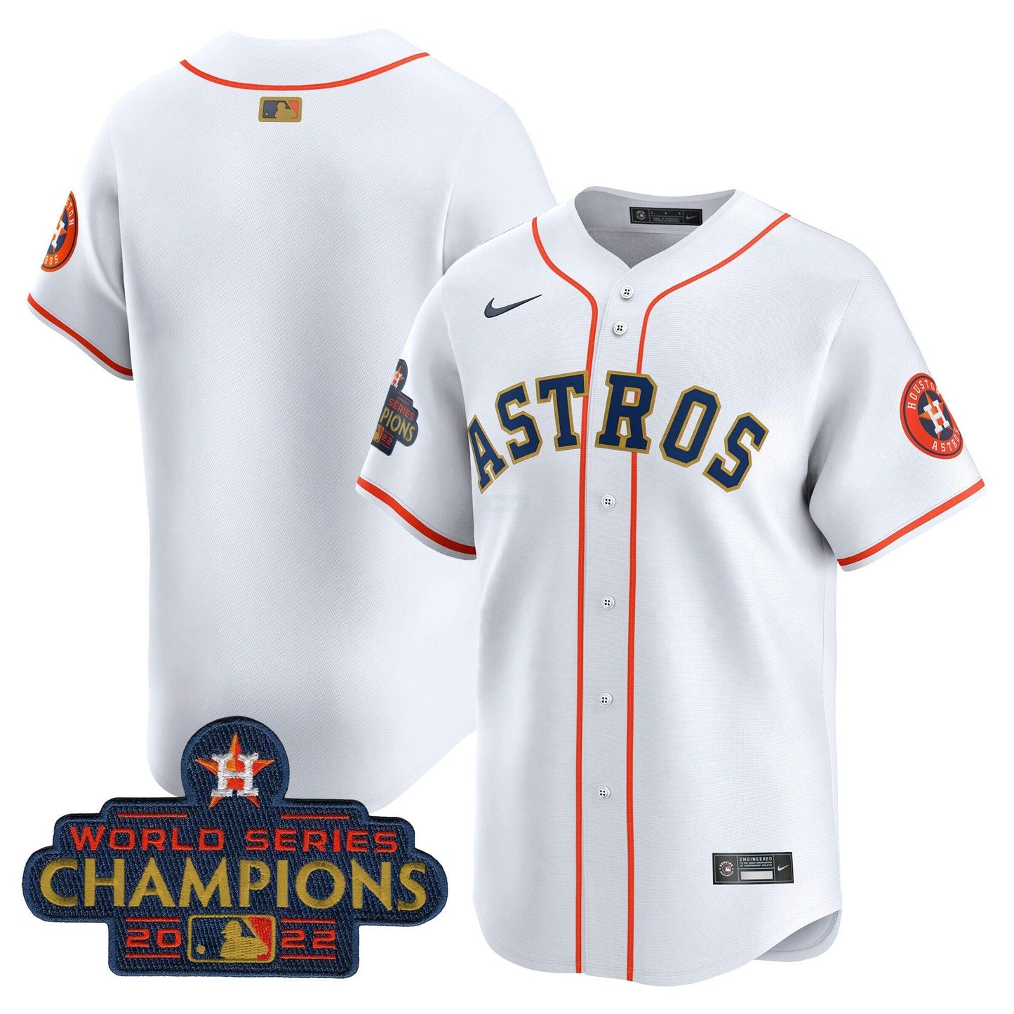 Camisa MLB Houston 2022 World Series Champions Vapor Premier Limited Jersey