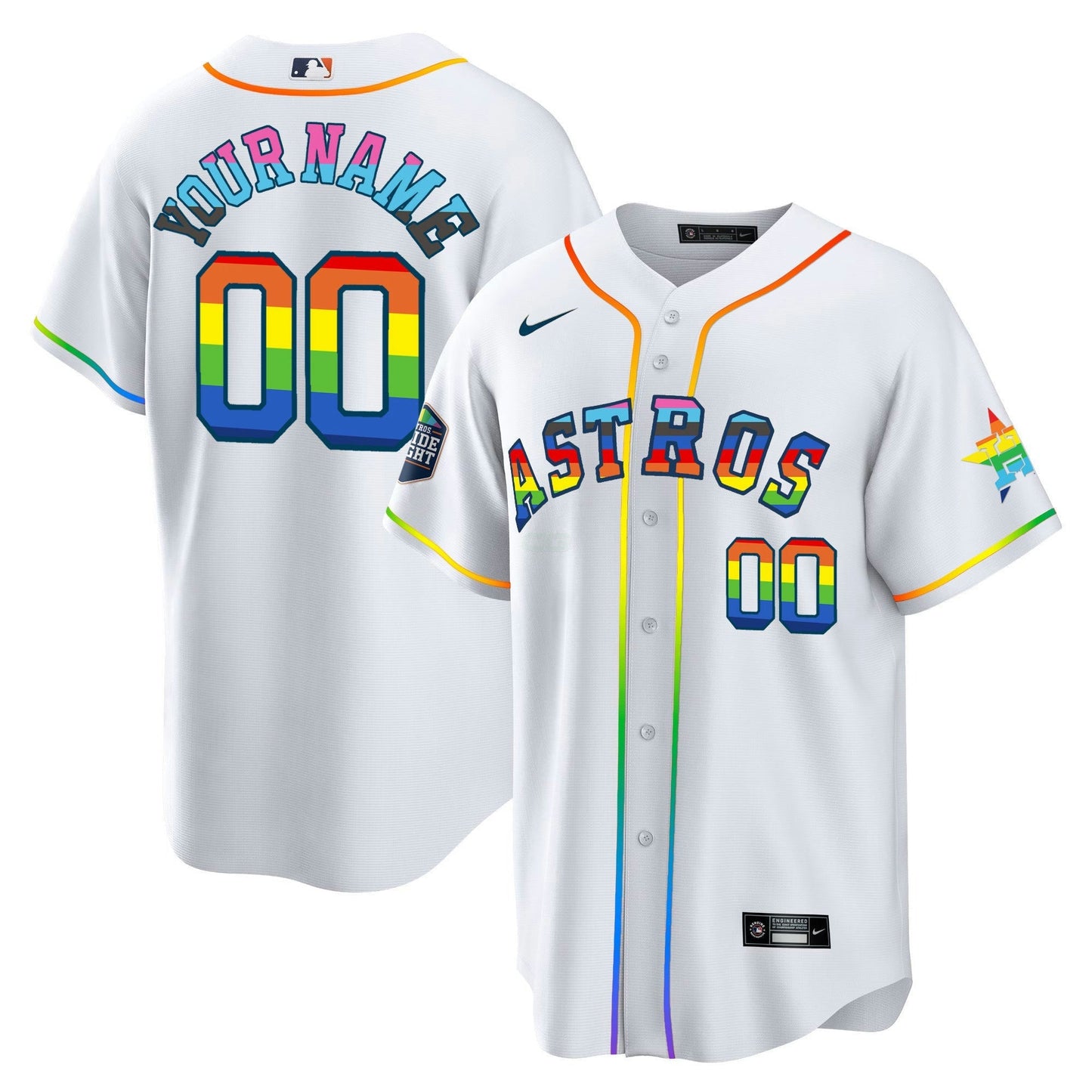 Camisa MLB Houston 2023 Pride Jersey – Stitched