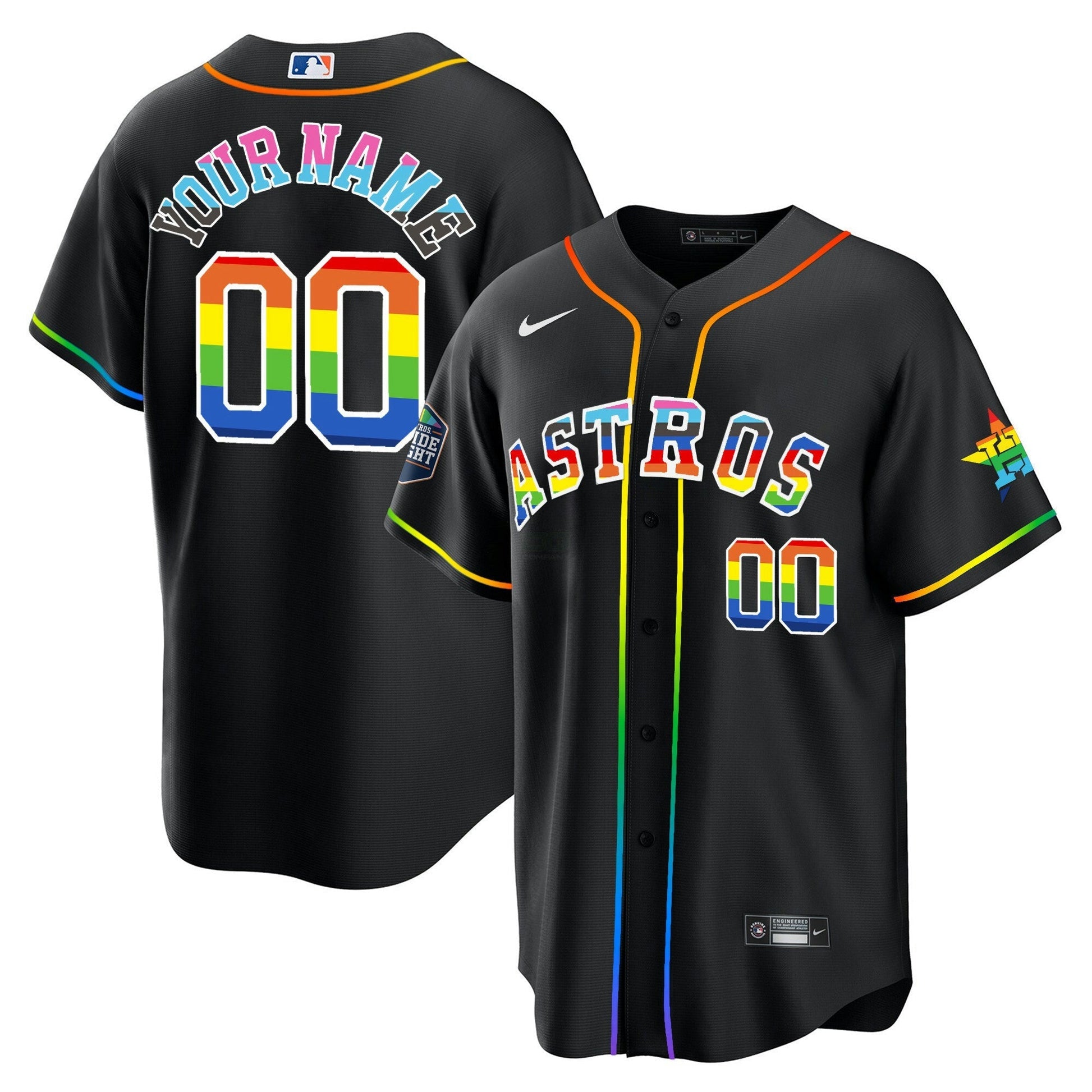 Camisa MLB Houston 2023 Pride Jersey – Stitched