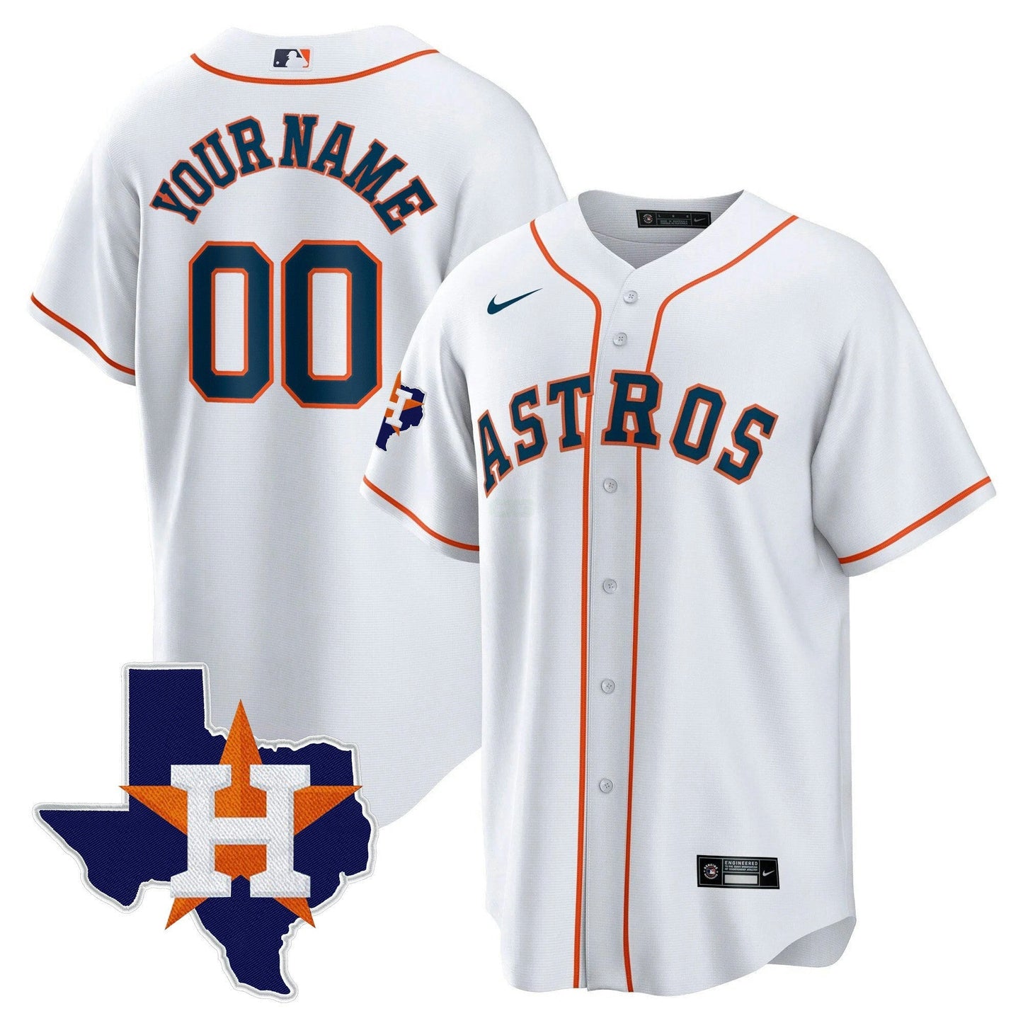 Camisa MLB Houston 2024 Dourada Jersey – Texas Patch