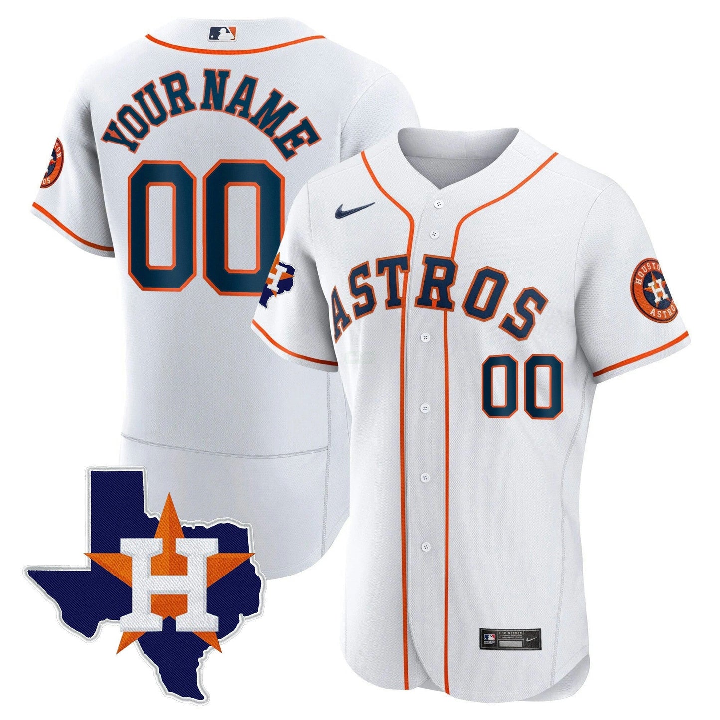 Camisa MLB Houston 2024 Dourada Jersey – Texas Patch