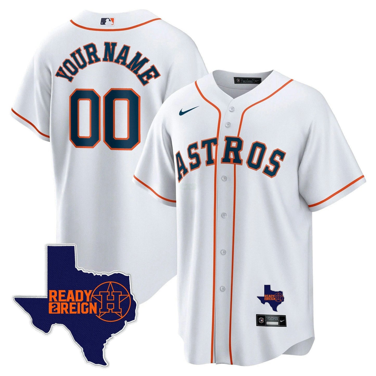 Camisa MLB Houston 2024 Ready 2 Reign Cool Base Jersey